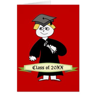 Graduation Class of Personalized Greeting Card