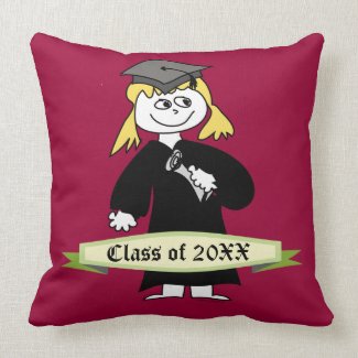 Graduation Class of Personalized Pillows