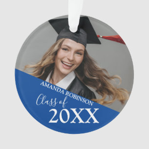 Graduation Class Of Photo Ornament