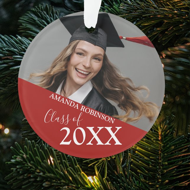 Graduation Class Of |  Photo Ornament (Creator Uploaded)