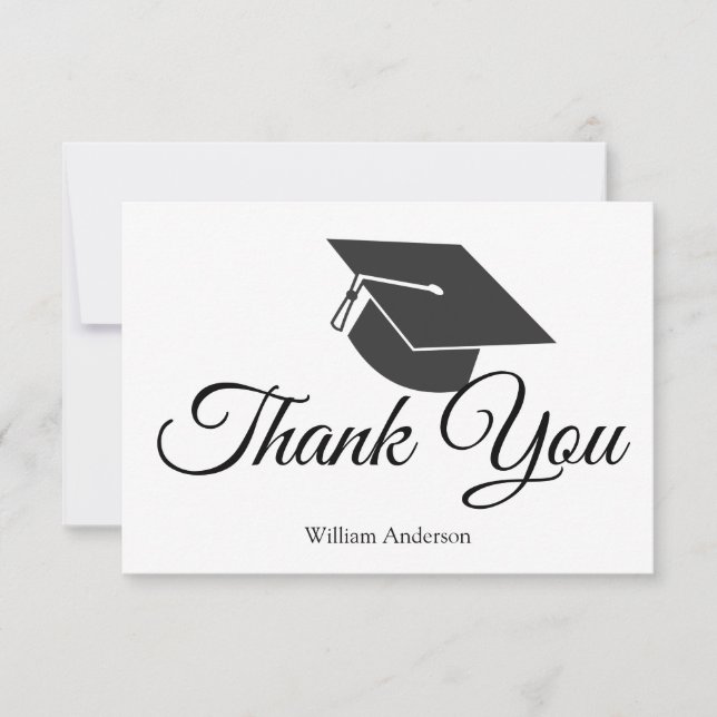 GRADUATION CLASS OF - THANK YOU CARD (Front)