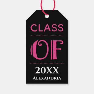 Graduation Class Year Graduate Personalize Gift Tags