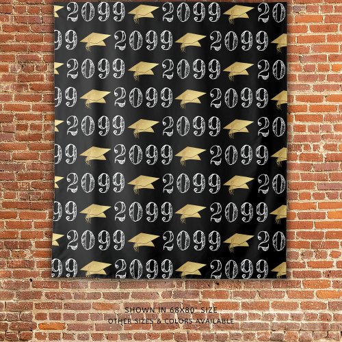 Graduation Class Year Pattern Your Colors Backdrop