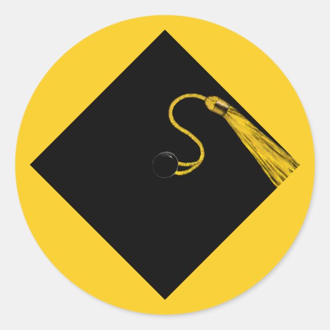 Graduation Classic Round Sticker (Front)