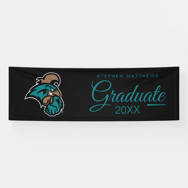 Graduation Coastal Carolina Banner Zazzle