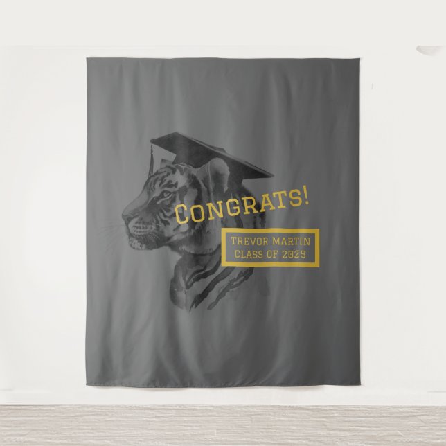 Graduation Congrats Backdrop (Front)