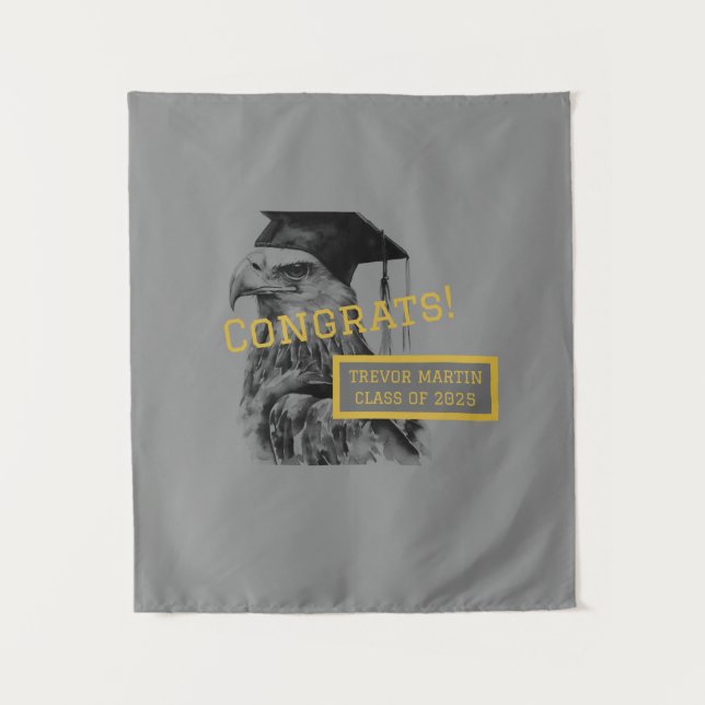 Graduation Congrats Backdrop (Front)