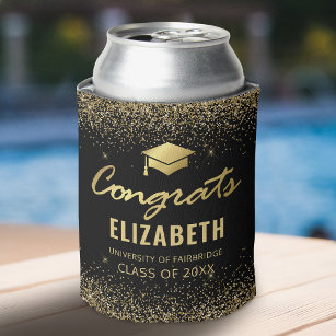 Koozie® Educated AF Graduation Drink Cooler 