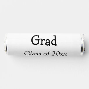 Graduation congrats class of 20xx add name text breath savers® mints