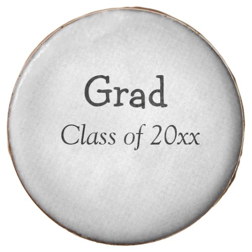Graduation congrats class of 20xx add name text chocolate covered oreo