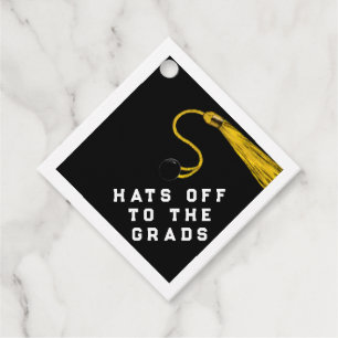 Graduation Congrats Favor Tags