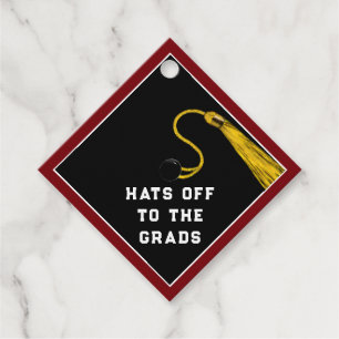 Graduation Congrats Favor Tags