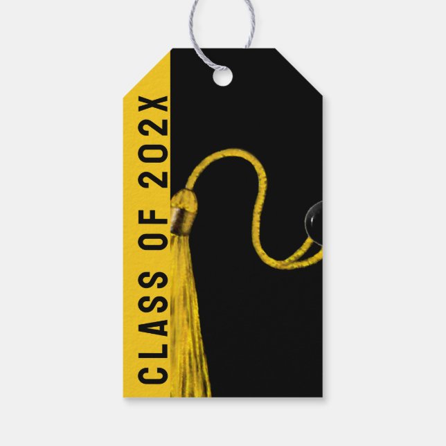 Graduation Congrats Gift Tags (Back)