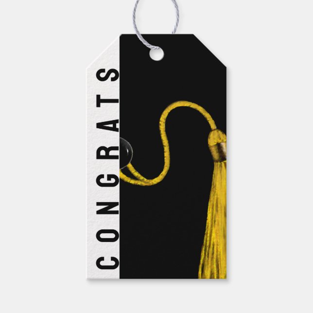 Graduation Congrats Gift Tags (Front)