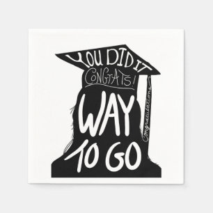Graduation Congrats Napkins