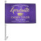 Graduation Congrats Purple Gold and White Parade
