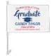 Graduation Congrats Red White & Blue Modern Parade