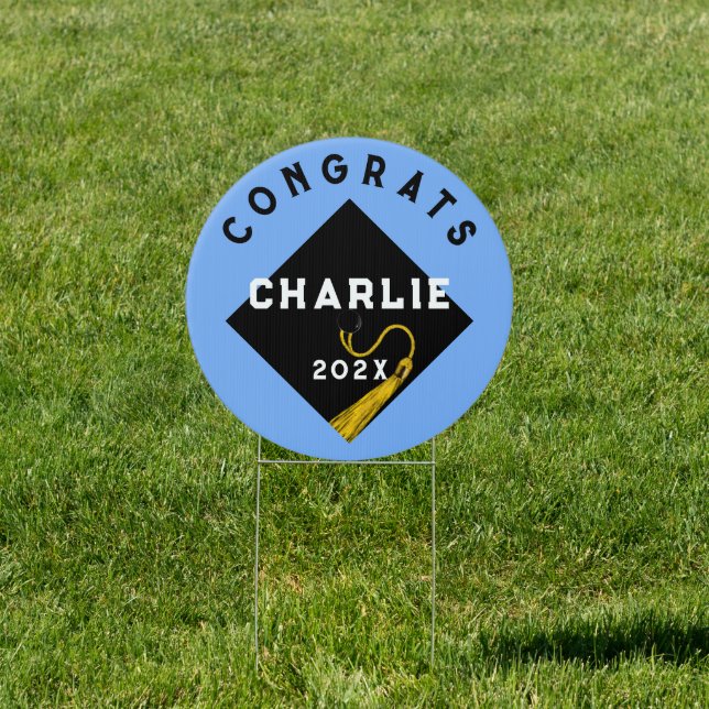 Graduation Congrats Sign (Insitu)