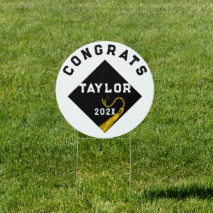 Graduation Congrats Sign