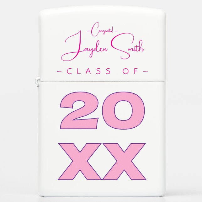Graduation Congrats Zippo Lighter (Front)