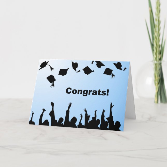 Graduation Congratulation Card (Front)