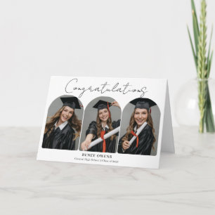 Graduation Congratulations Arch Photos Graduate Card