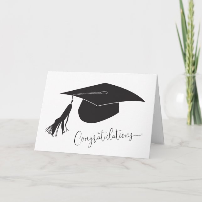 Graduation Congratulations Blank Card (Front)
