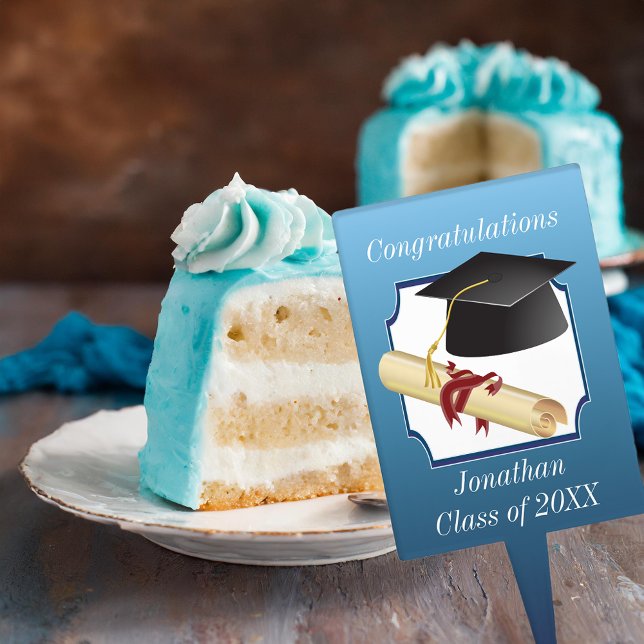 Graduation Congratulations Cake Topper (Creator Uploaded)