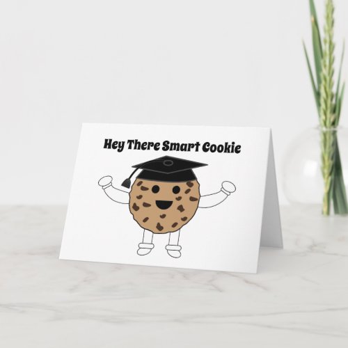 Graduation Congratulations Cookie Personalize Card