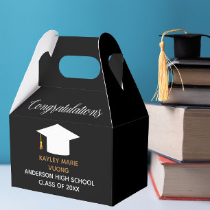 Graduation Congratulations Custom 2025 Party Favor Boxes