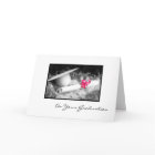 Graduation Congratulations Diploma Pink Ribbon Card | Zazzle