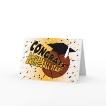 Graduation Congratulations for a Basketball Star