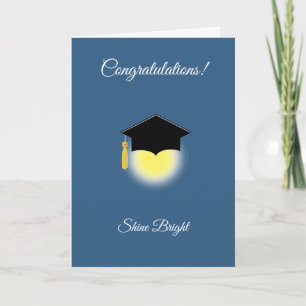 Graduation Congratulations on Award Blue Card