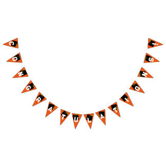 Graduation Congratulations Orange Bunting Flags
