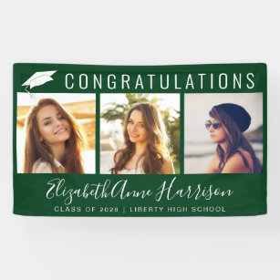 Graduation Congratulations Photo Banner
