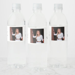 Personalized Senior 2023 Water Bottle - Customizable with School