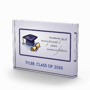 Graduation Congratulations Remember the Past Award