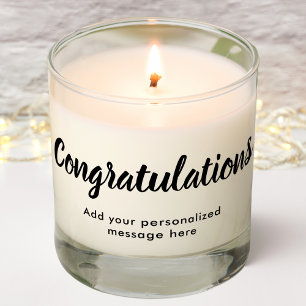 Graduation   Congratulations Scented Candle