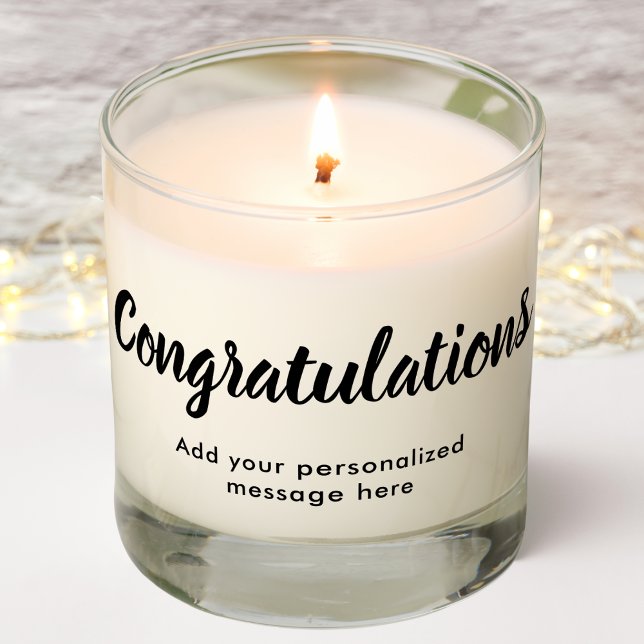 Graduation | Congratulations Scented Candle (Creator Uploaded)