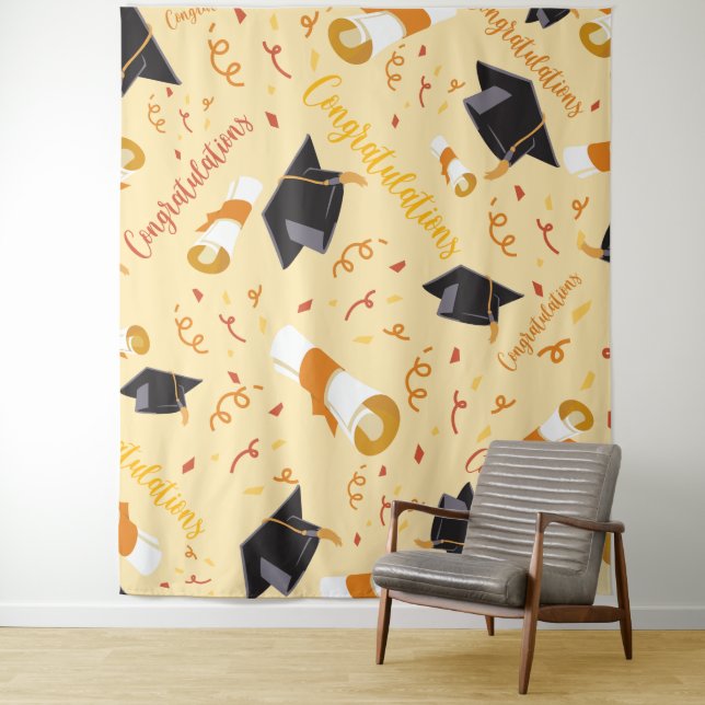 Graduation Congratulations Tapestry (In Situ)