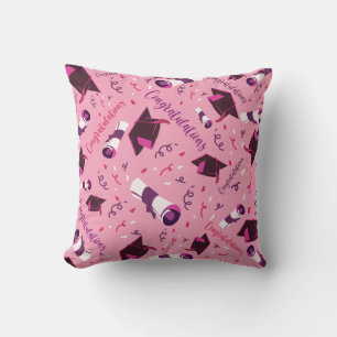 Graduation Congratulations Throw Pillow