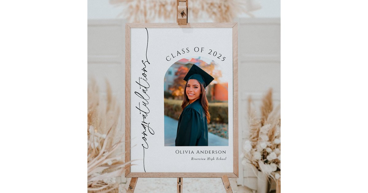 Graduation Congratulations Welcome Sign | Zazzle