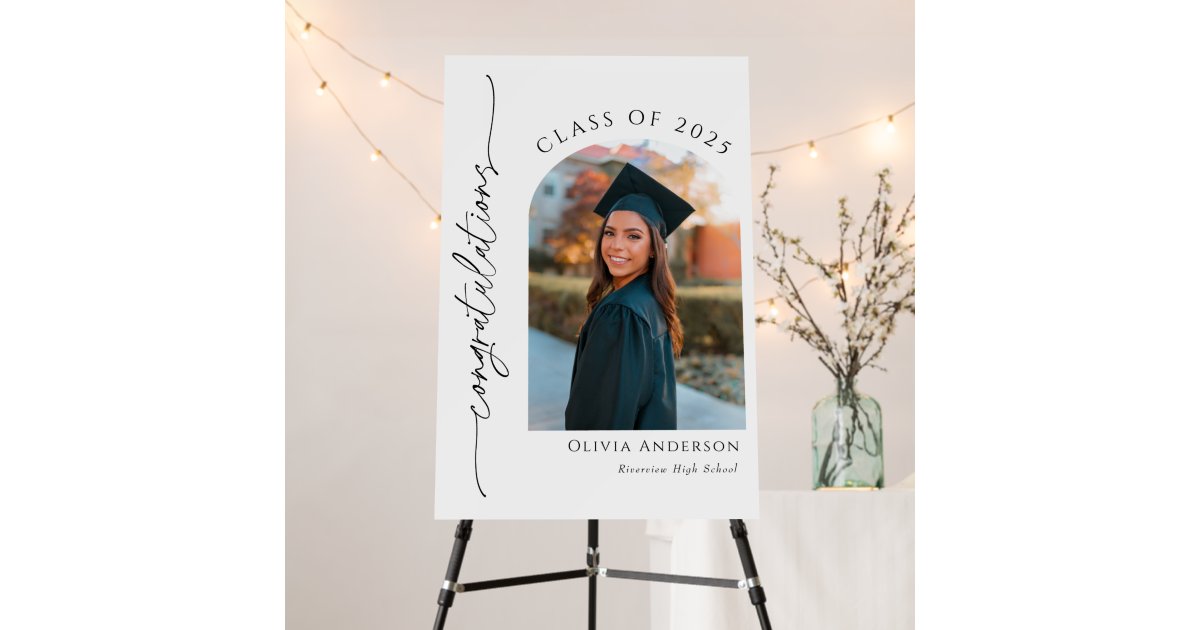 Graduation Congratulations Welcome Sign | Zazzle