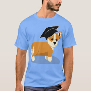 Graduation Corgi DogGraduate Graduation  T-Shirt