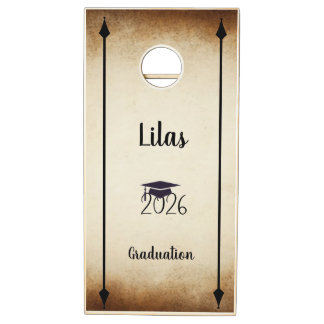 Graduation Corn Toss Cornhole Set