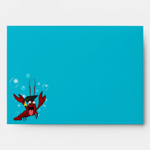 Graduation Crawfish Boil Seafood Lobster Party Envelope