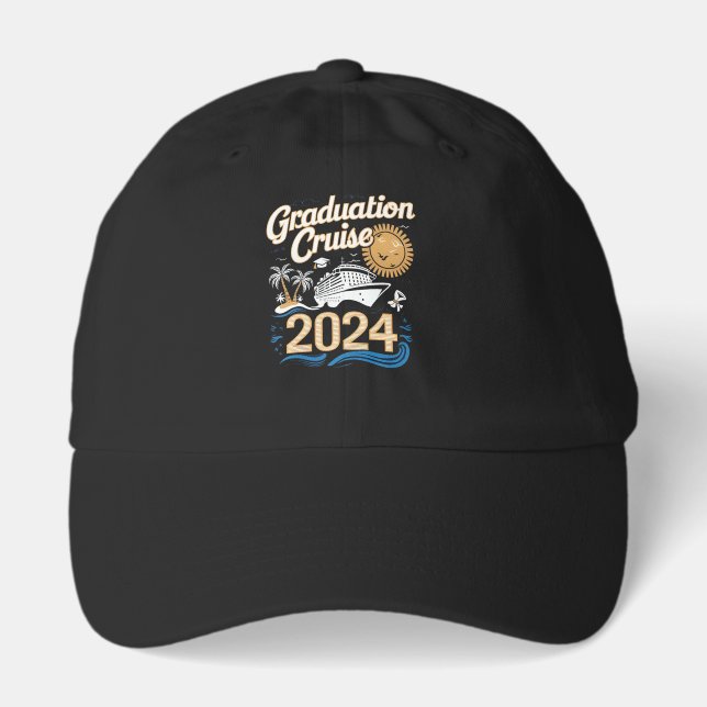 Graduation Cruise 2024 Ocean Adventure Hat (Front)