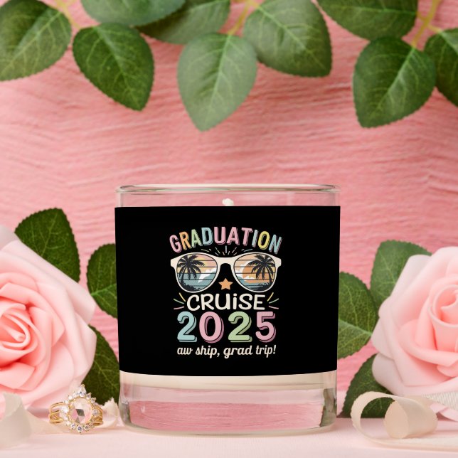 Graduation Cruise 2025 Graduate Cruising Squad Scented Candle (Wedding)