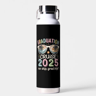 Graduation Cruise 2025 Graduate Cruising Squad Water Bottle