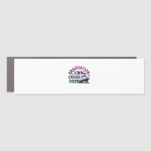 Graduation Cruise 2025 Summer Trip Matching Car Magnet